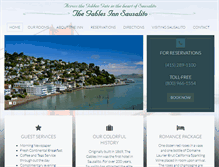 Tablet Screenshot of gablesinnsausalito.com